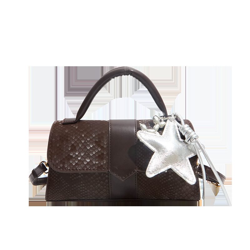 Artistic Square Top-Handle Crossbody Bag view 5
