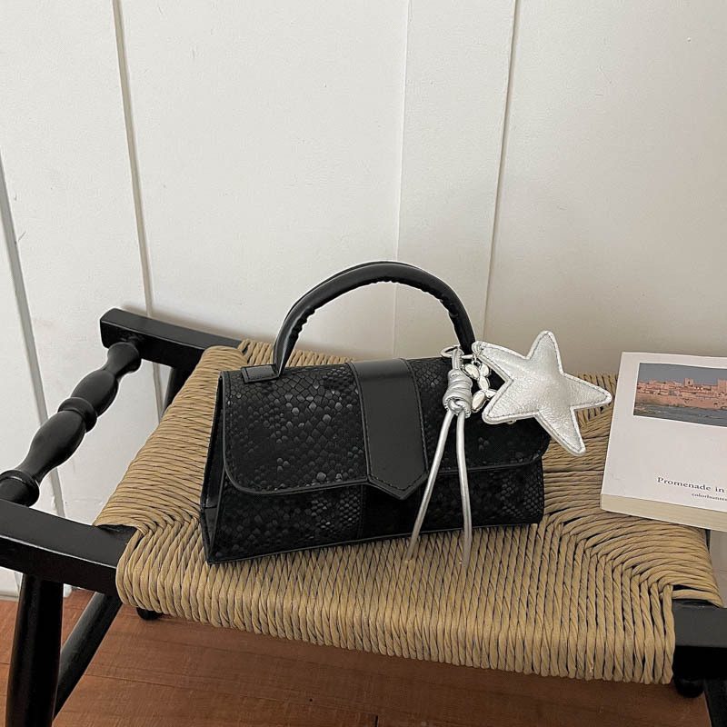 Artistic Square Top-Handle Crossbody Bag view 7