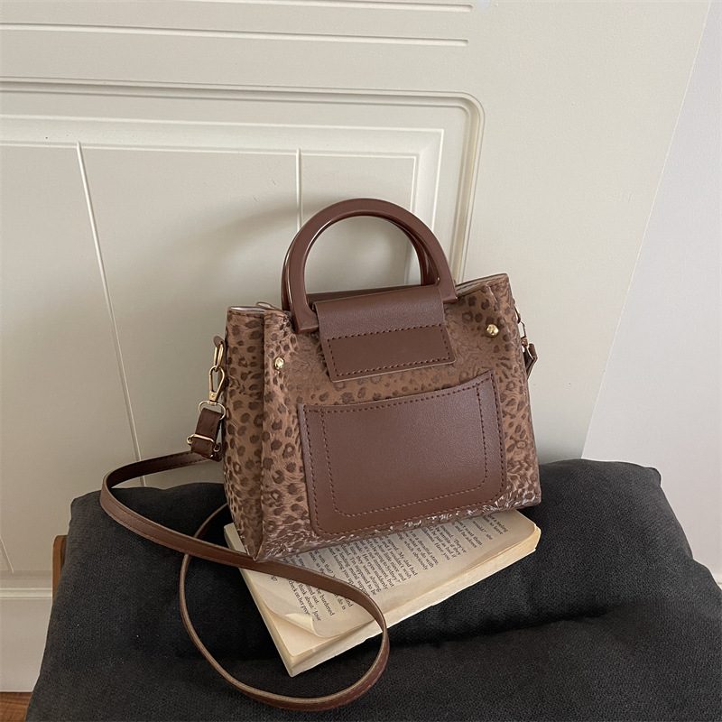 Two-Tone Top-Handle Crossbody Bag view 2