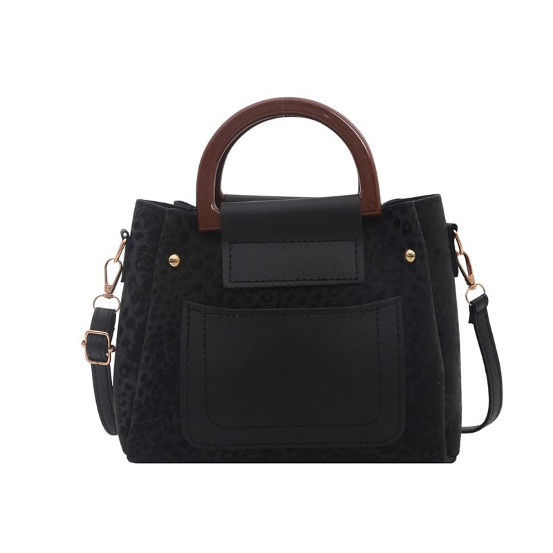 Two-Tone Top-Handle Crossbody Bag view 8