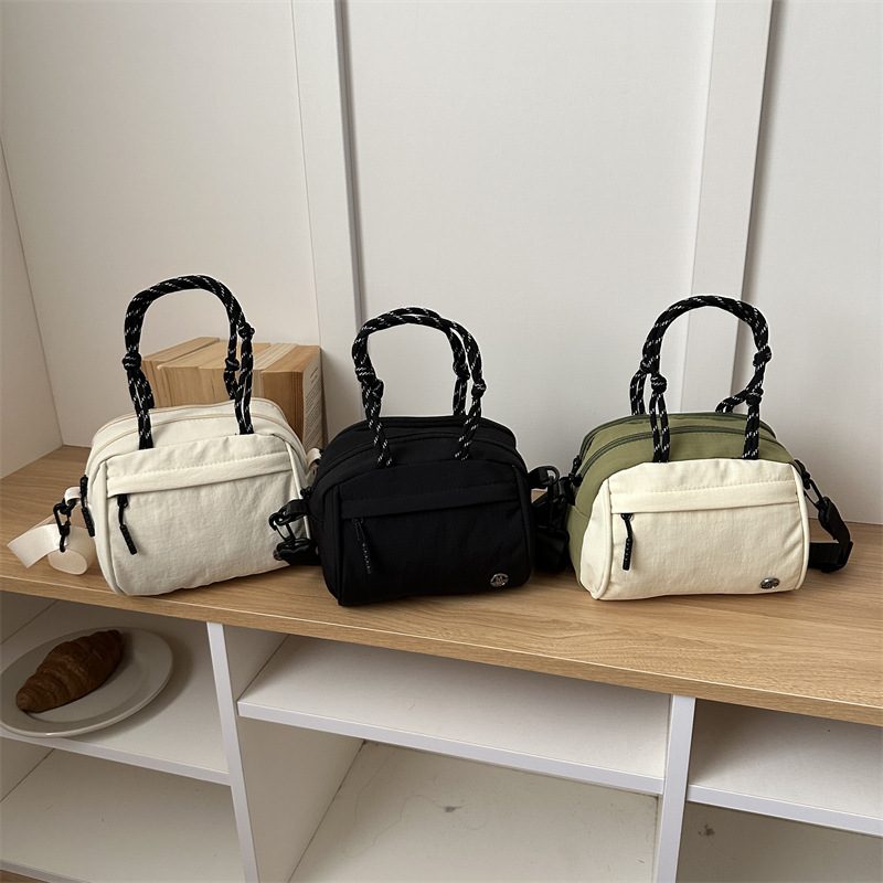 Casual Top-Handle Crossbody Bag