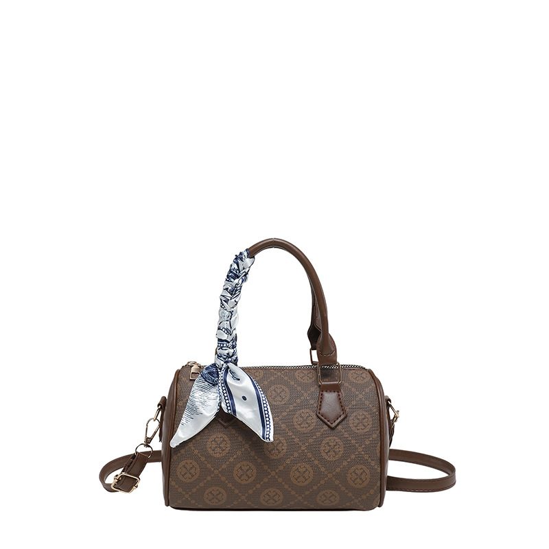 Tas Crossbody Boston dengan Pegangan Atas Vintage view 5