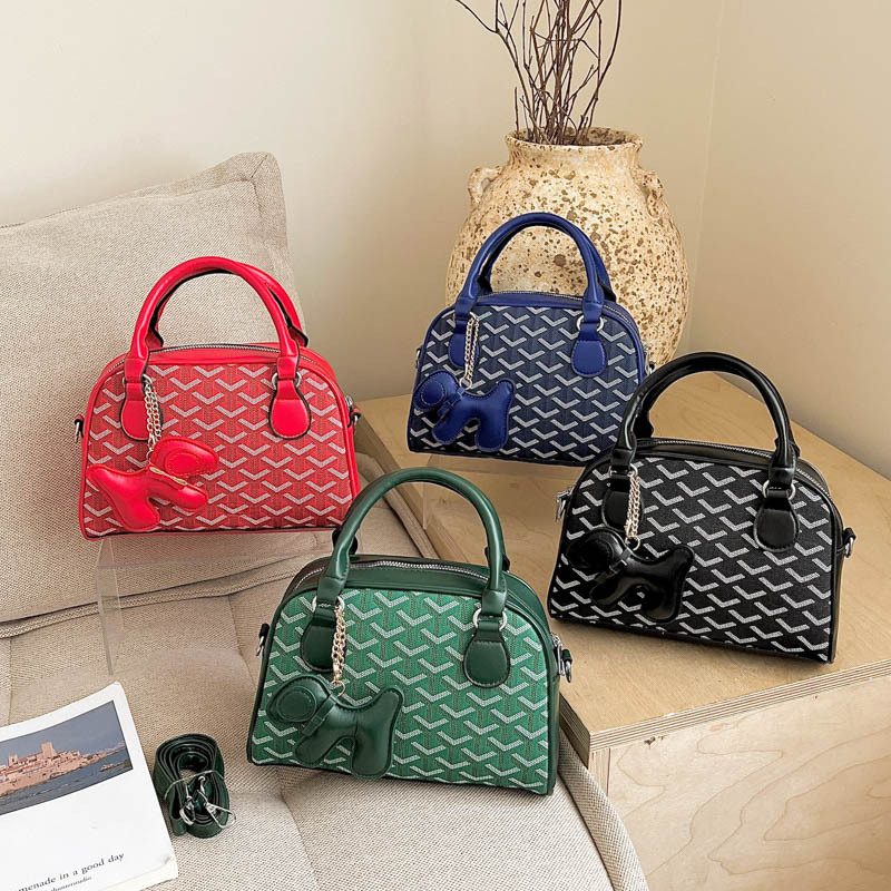 Designer Commuter Top-Handle Crossbody Bag