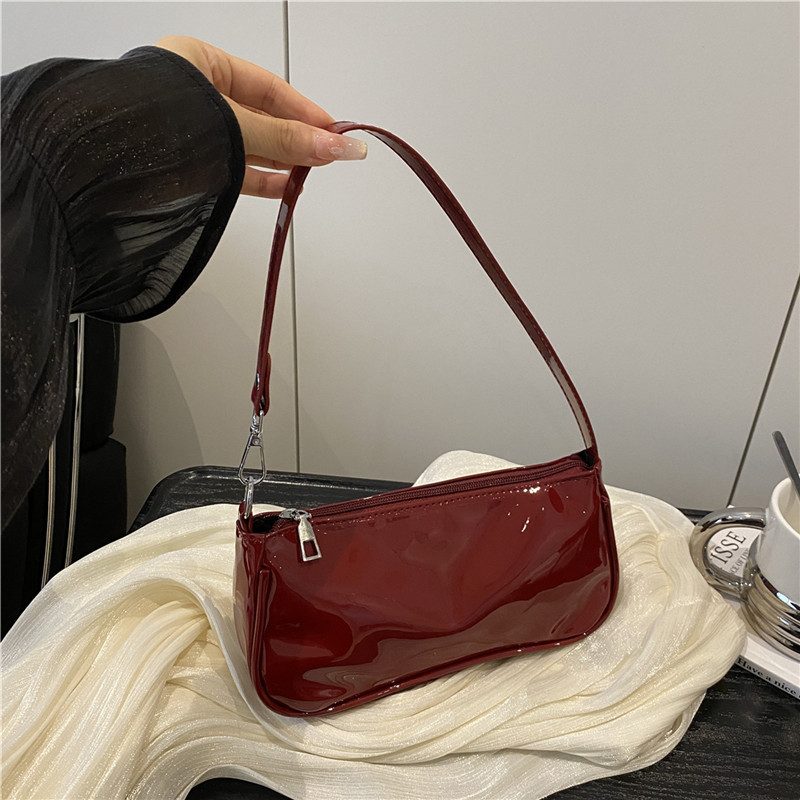 Minimalist Solid Color Small Square Bag view 4