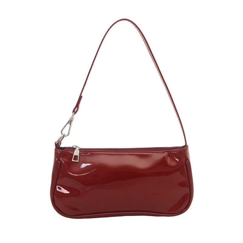 Minimalist Solid Color Small Square Bag view 7