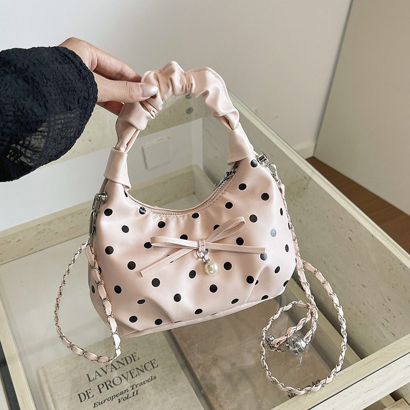 Ruched Chain Crossbody Bag view 11