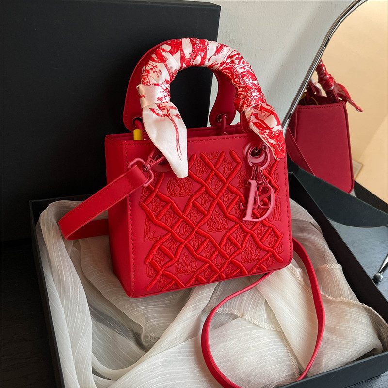 Quilted Small Square Crossbody Bag