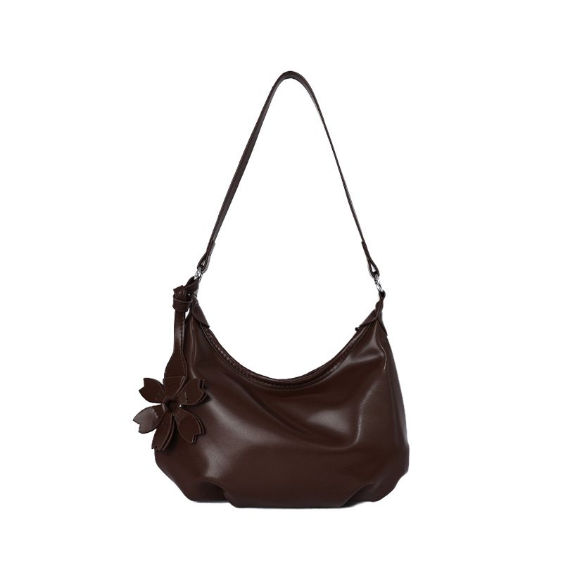 Soft Leather Dumpling Crossbody Bag view 10