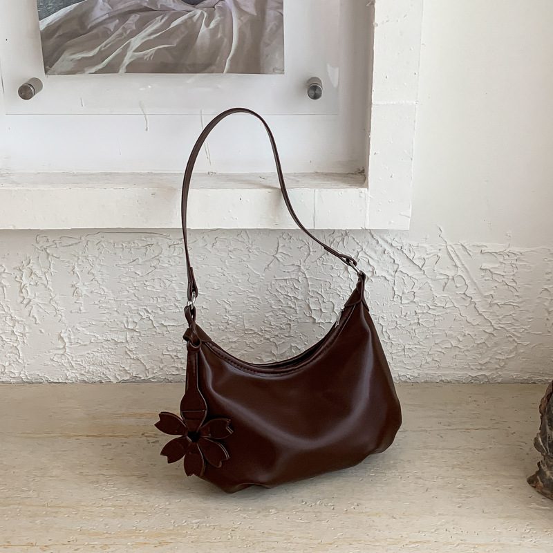 Soft Leather Dumpling Crossbody Bag view 3