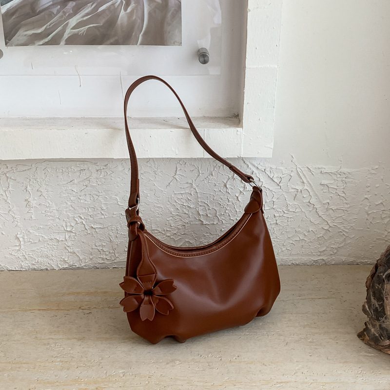 Soft Leather Dumpling Crossbody Bag view 4