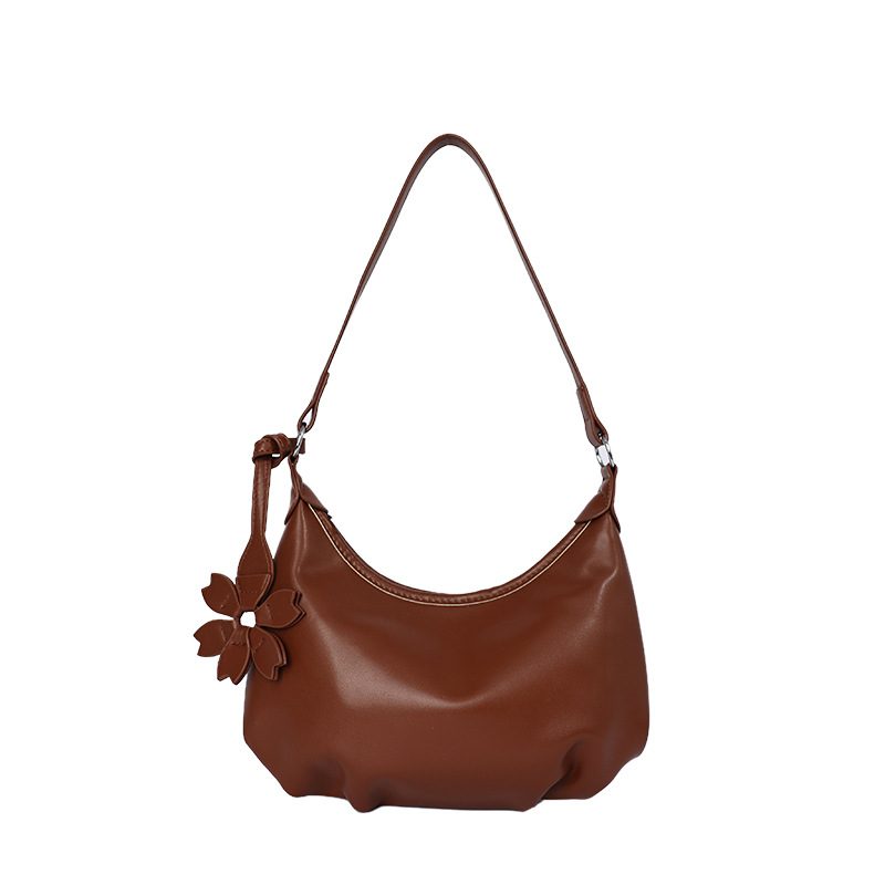 Soft Leather Dumpling Crossbody Bag view 5