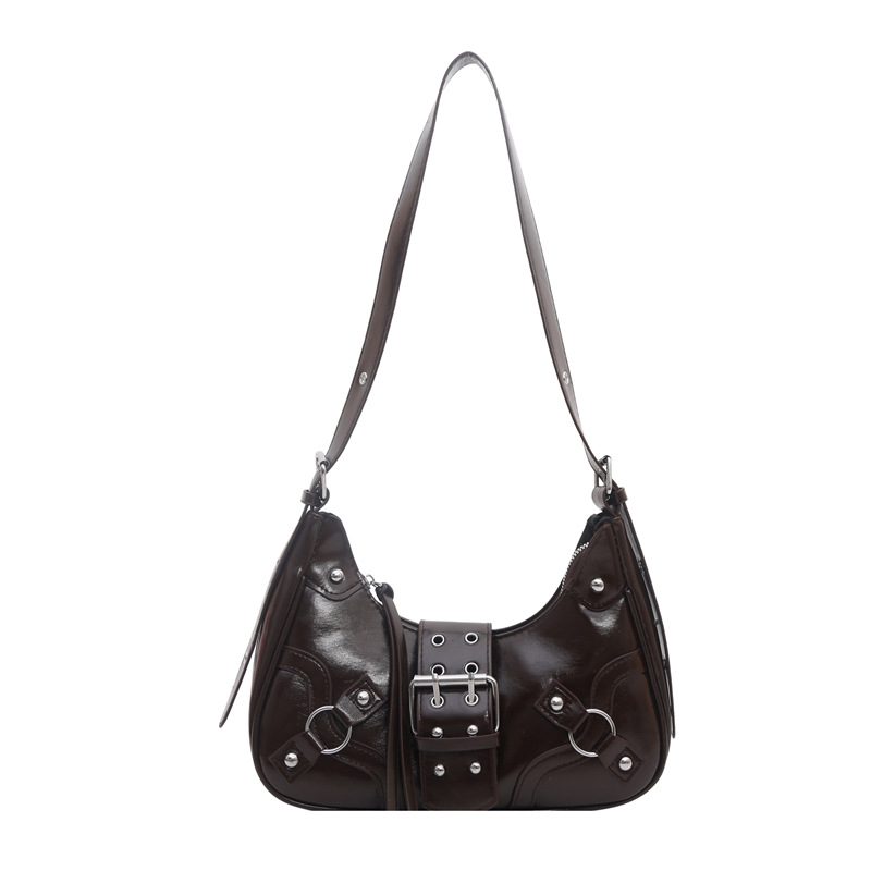 Tas Selempang Bahu Bulan Sabit Retro view 7