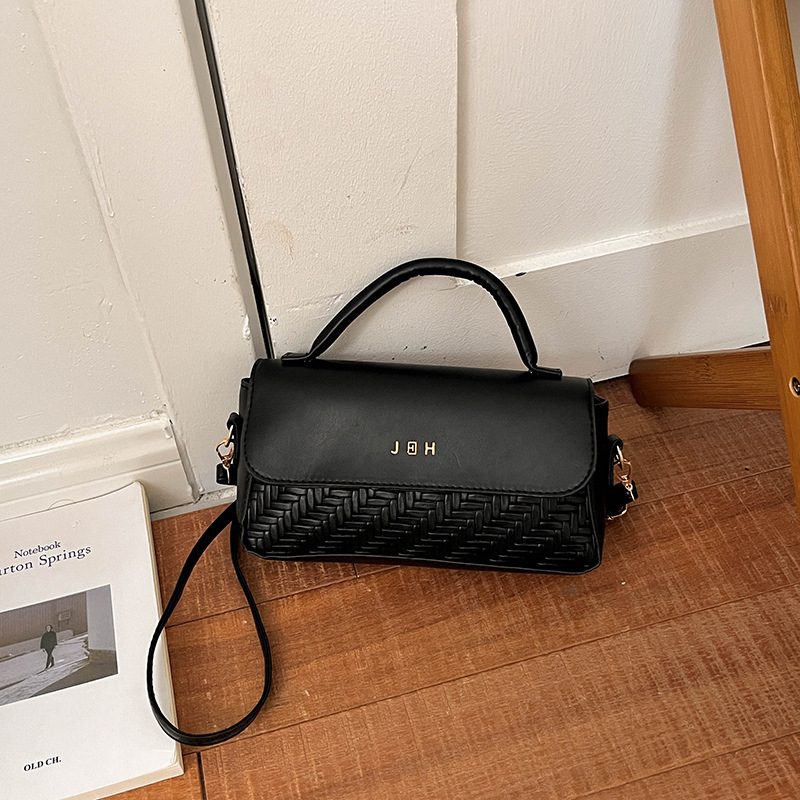 Retro Square Top-Handle Crossbody Bag view 3