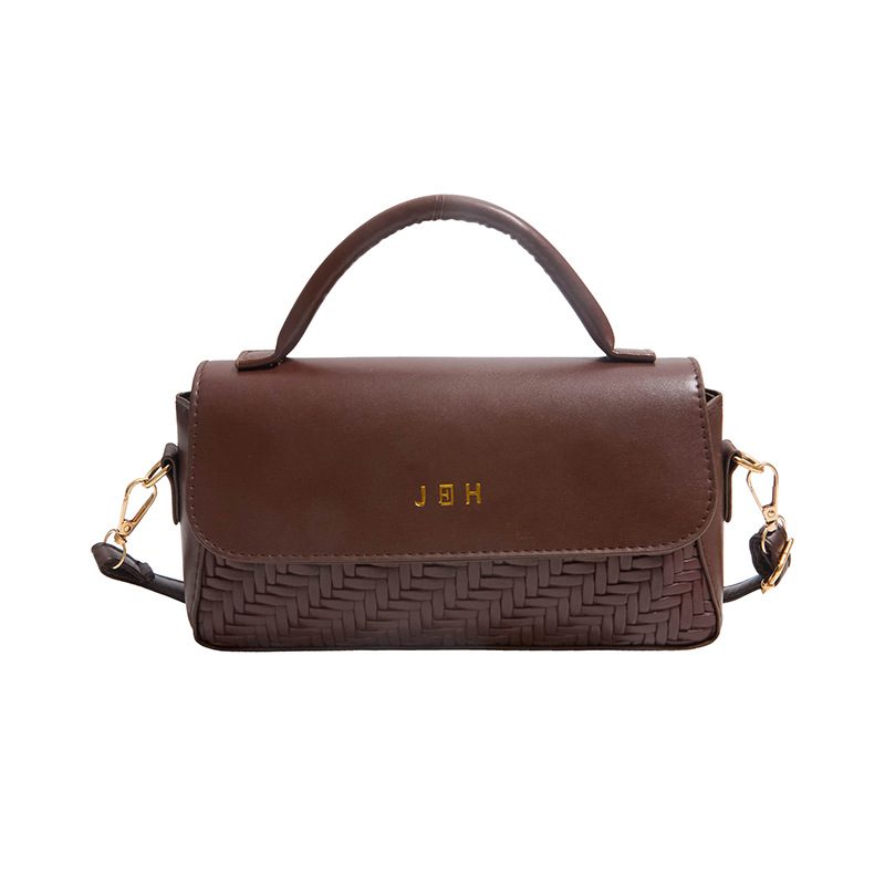 Retro Square Top-Handle Crossbody Bag view 5