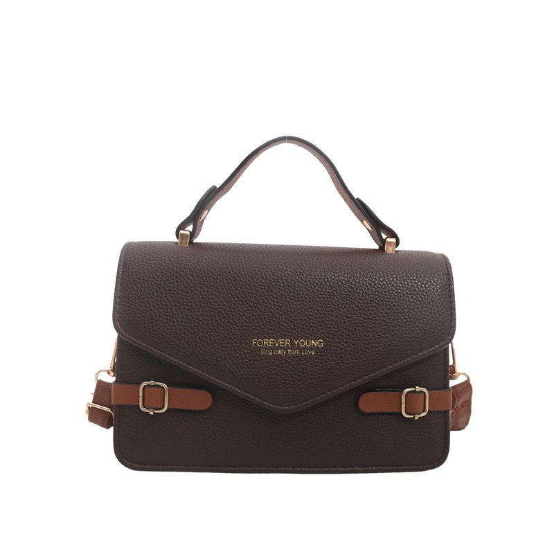 Color Block Square Top-Handle Crossbody Bag view 9