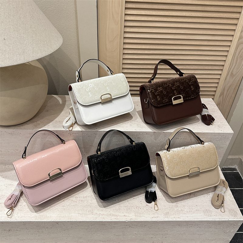 Quilted Square Shoulder Crossbody Bag