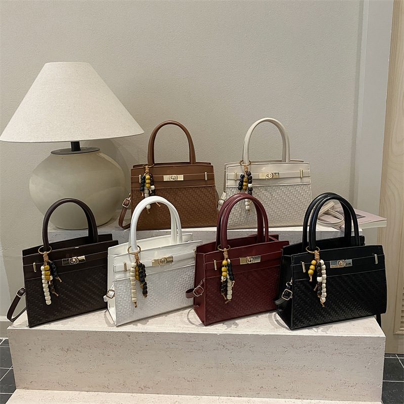 Elegant Square Top-Handle Crossbody Bag
