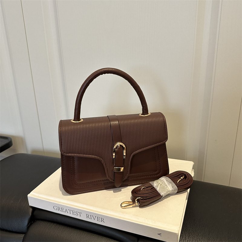 Square Top-Handle Crossbody Shoulder Bag view 2