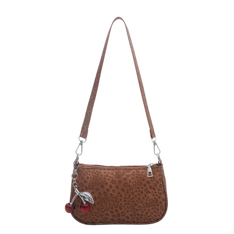 Leopard Print Small Square Crossbody Shoulder Bag view 8