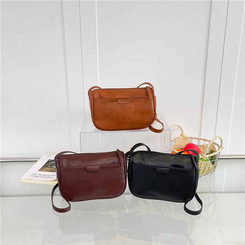 Vintage Minimalist Crossbody Shoulder Bag