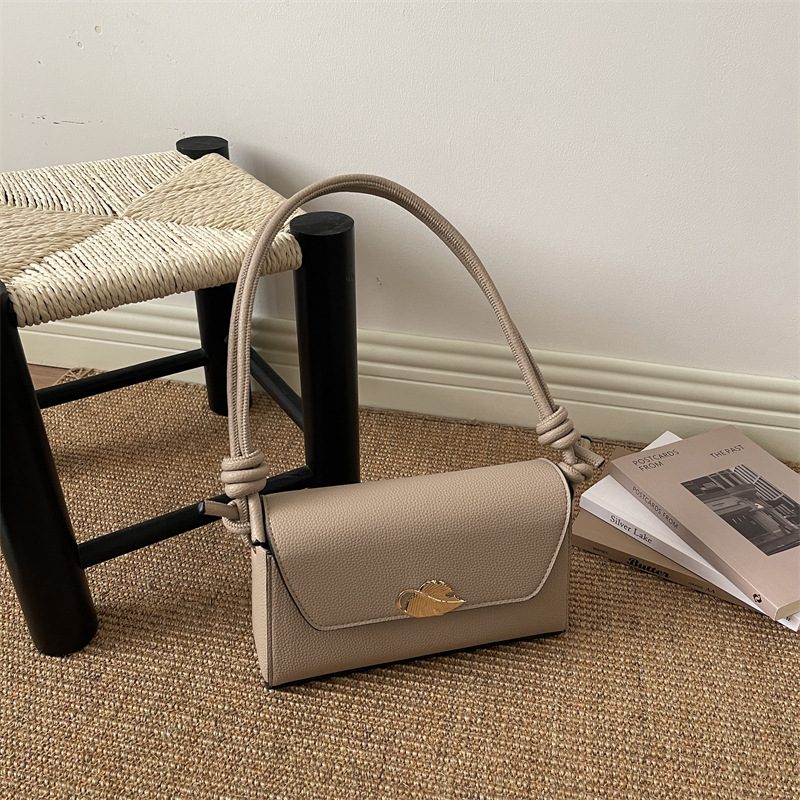 Solid Color Large Capacity Crossbody Shoulder Bag view 3