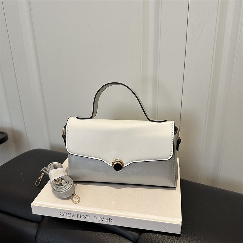Textured Top-Handle Crossbody Shoulder Bag view 2