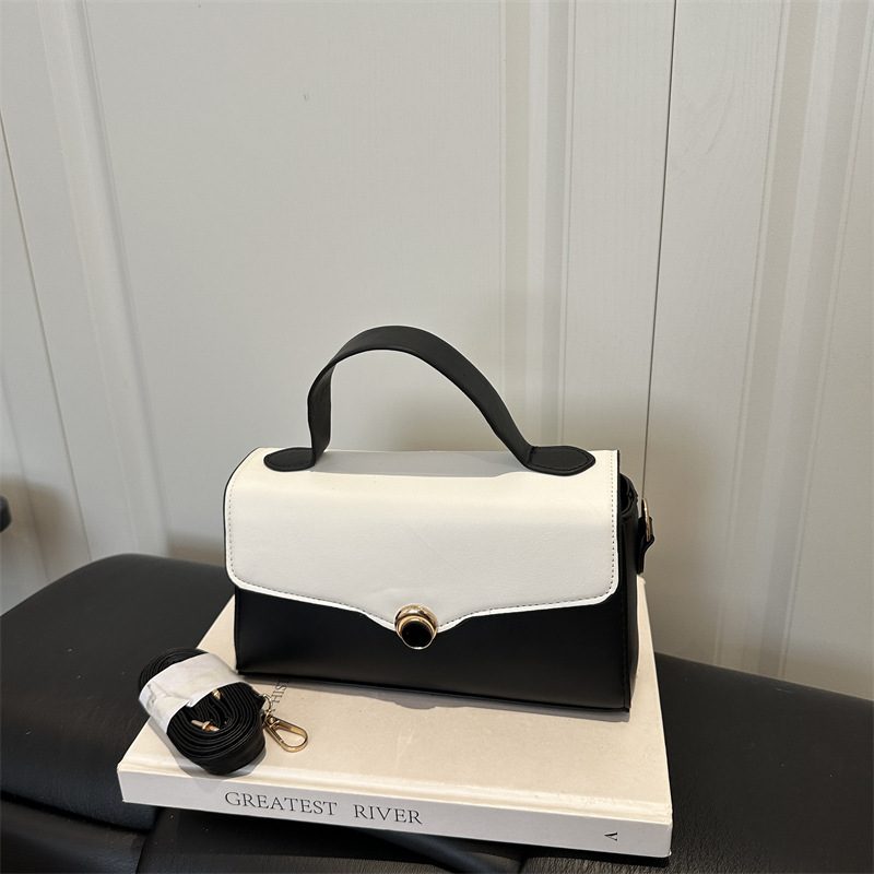 Textured Top-Handle Crossbody Shoulder Bag view 4