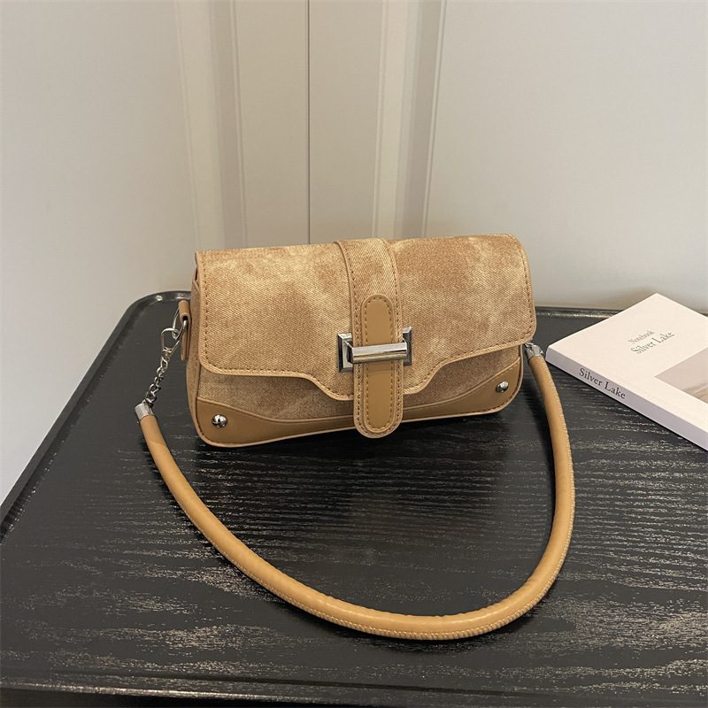 Vintage Minimalist Small Square Shoulder Bag view 2