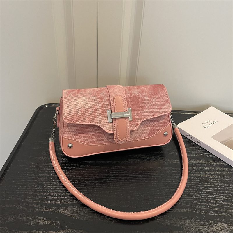 Vintage Minimalist Small Square Shoulder Bag view 4