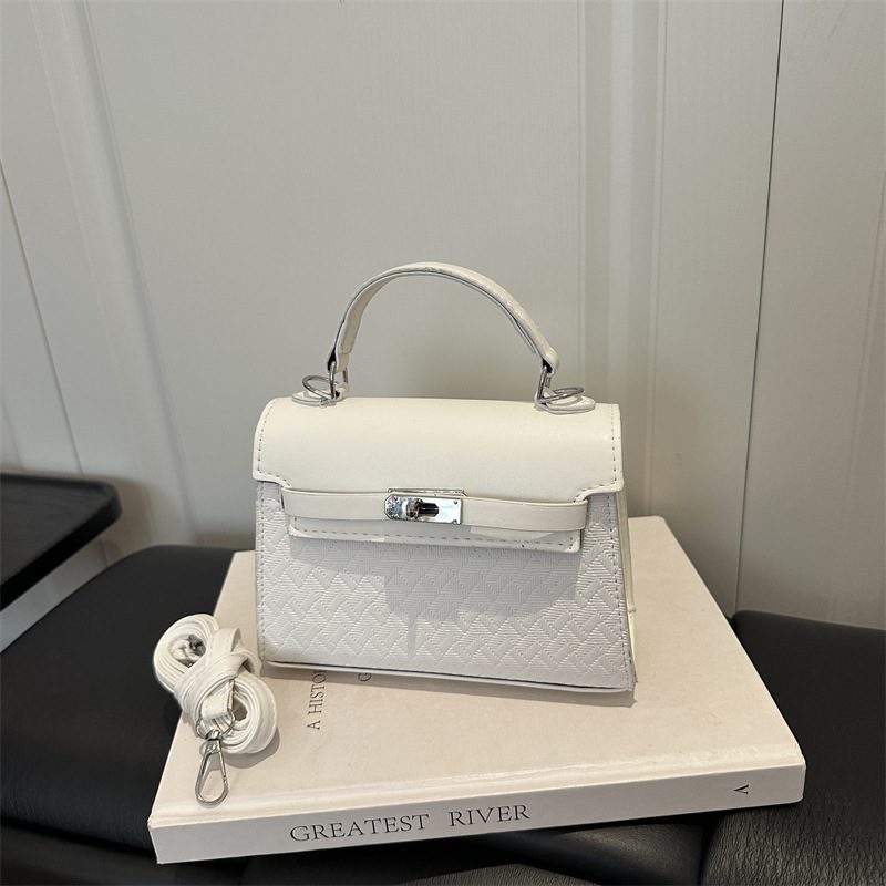 Kelly Top-Handle Crossbody Bag Minimalist Design view 3