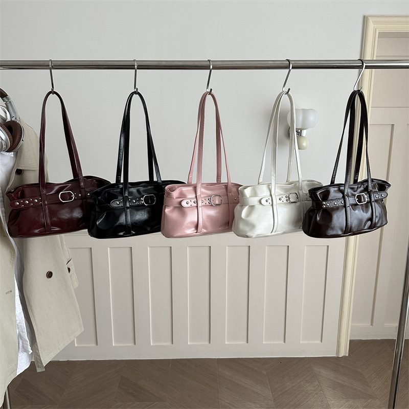 Vintage Large Capacity Tote Crossbody Bag