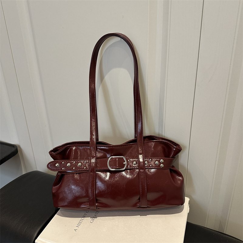 Vintage Large Capacity Tote Crossbody Bag view 4