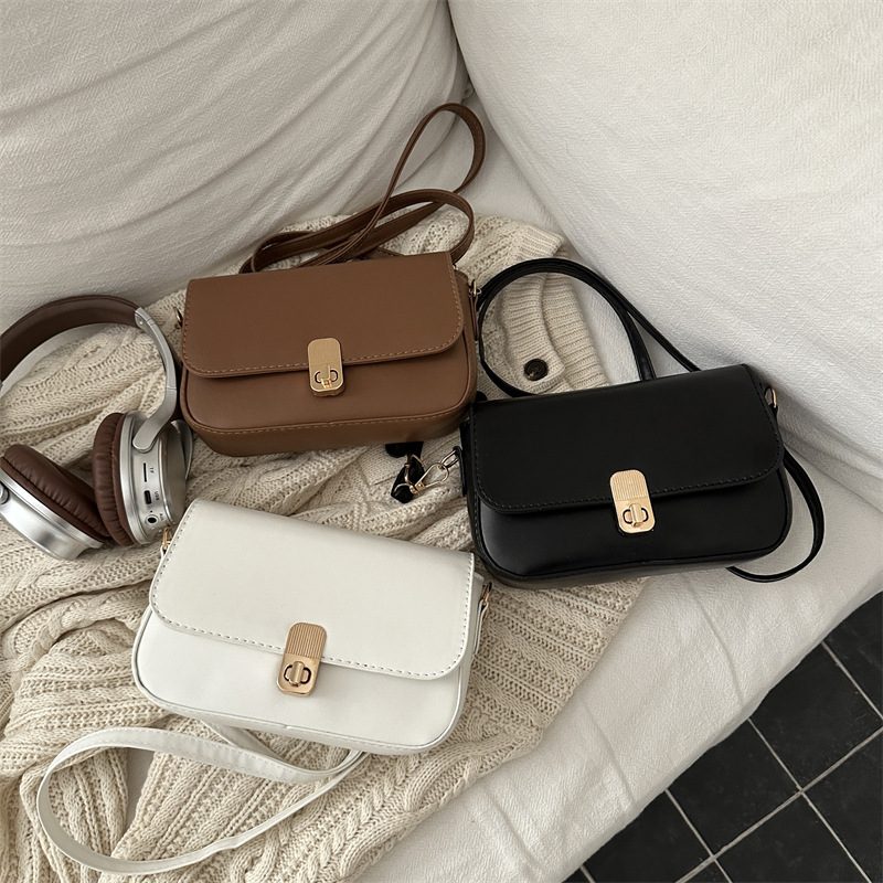 Vintage Baguette Shoulder Crossbody Bag