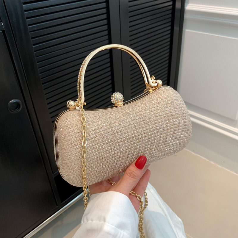 Minimalist Chain Crossbody Clutch Bag view 2