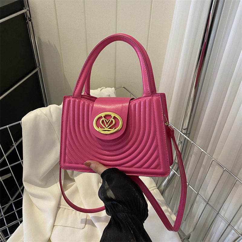 Vintage PU Leather Square Crossbody Bag view 3