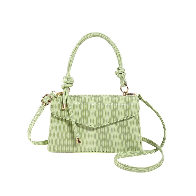 Minimalist Solid Color Square Crossbody Bag view 7