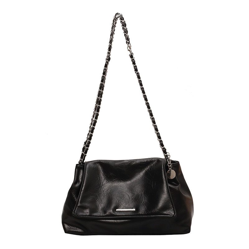 Large Chain Crossbody Tote Bag view 5