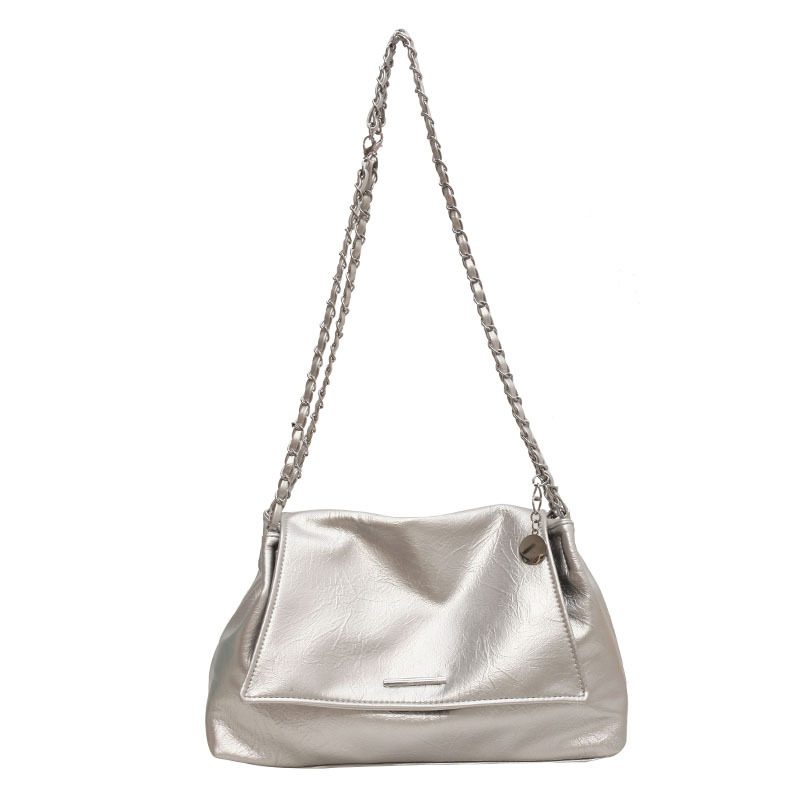 Large Chain Crossbody Tote Bag view 8