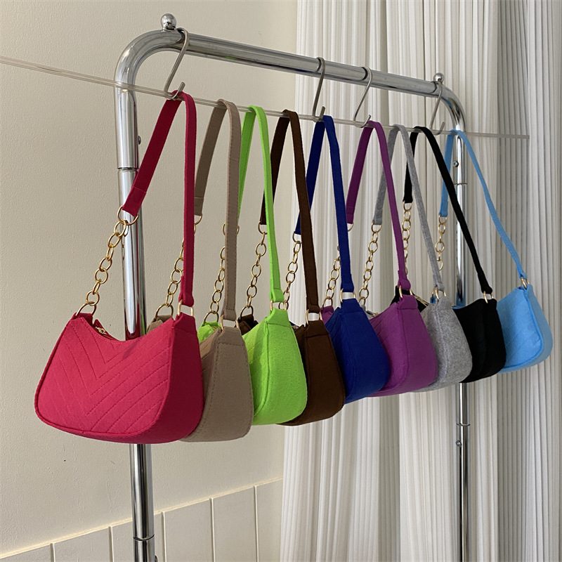 Vintage Minimalist Square Crossbody Bag