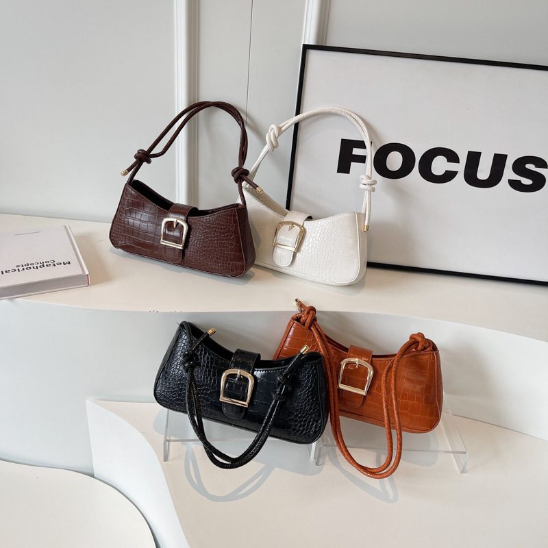 Stone Textured Shoulder Crossbody Bag