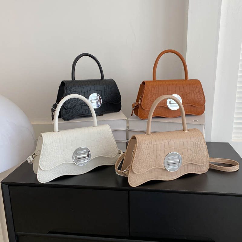 Minimalist Casual Crossbody Top-Handle Bag
