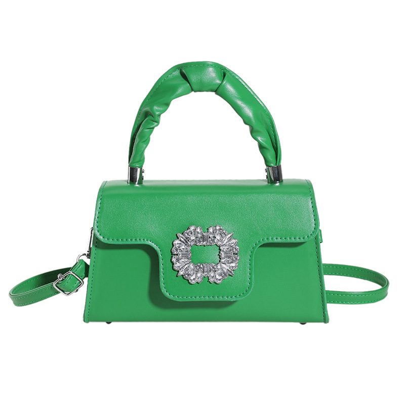 Rhinestone Gemstone Top-Handle Crossbody Bag view 9