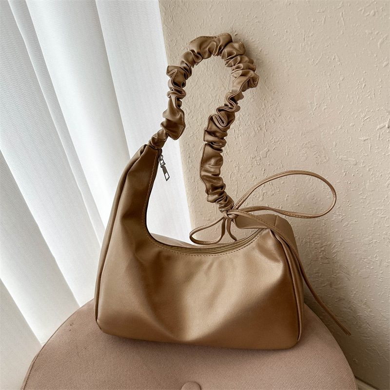 Ruched Cloud Crossbody Shoulder Bag
