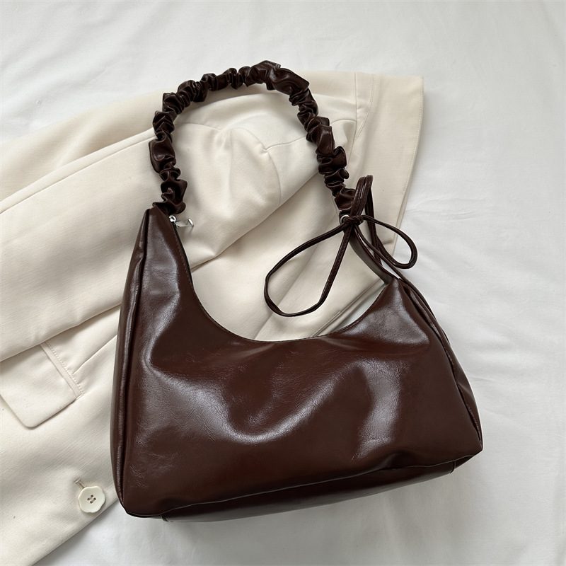 Ruched Cloud Crossbody Shoulder Bag view 10