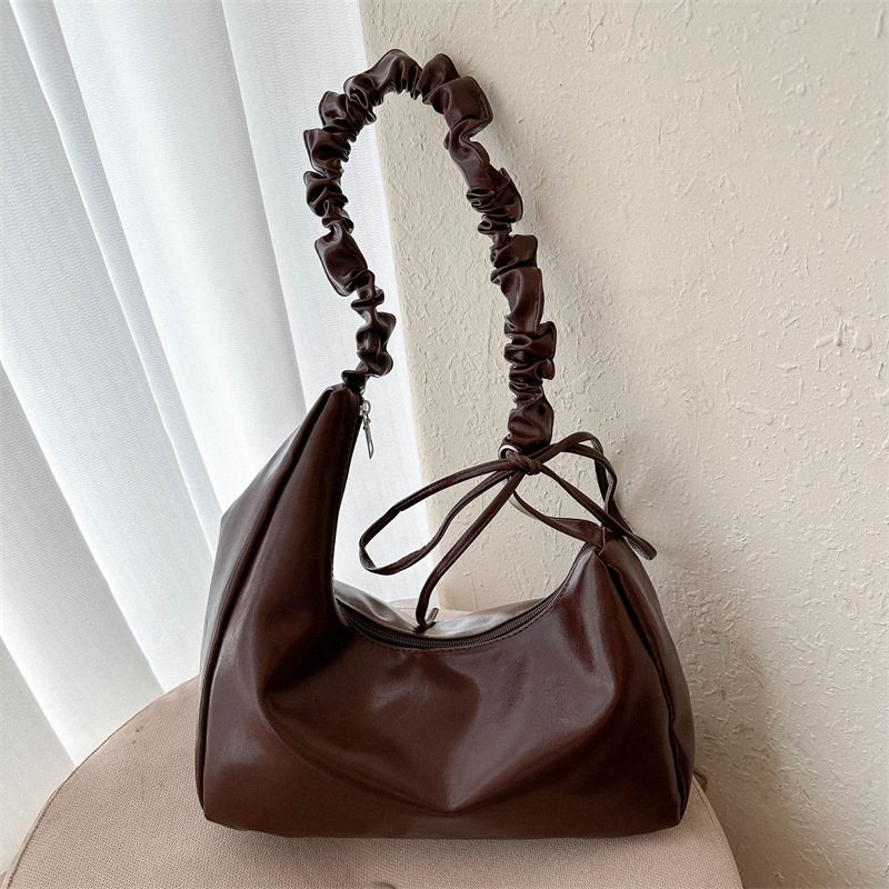 Ruched Cloud Crossbody Shoulder Bag view 2
