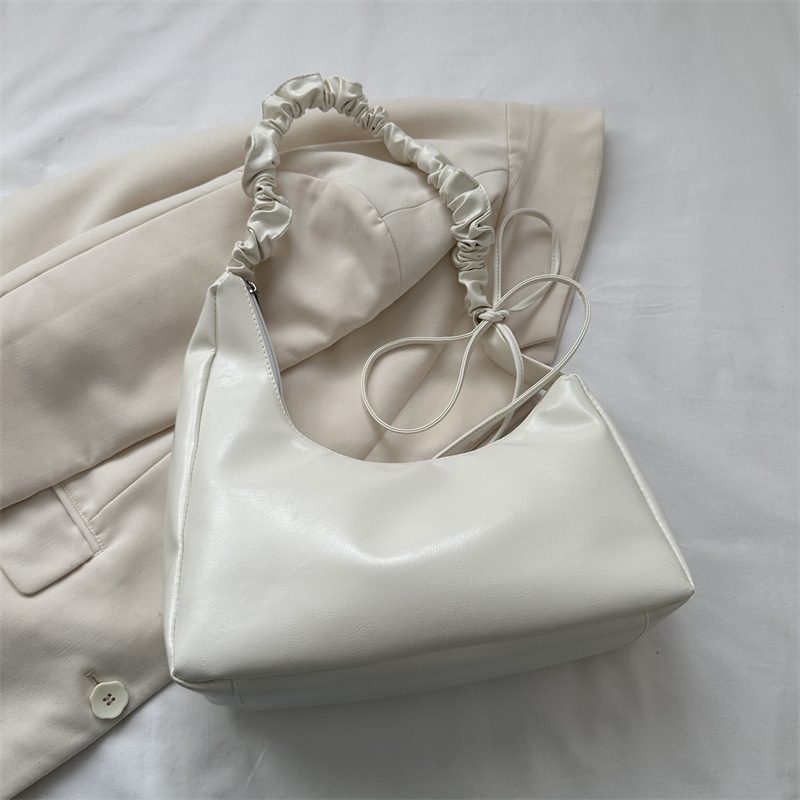 Ruched Cloud Crossbody Shoulder Bag view 6