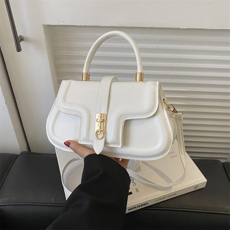 Candy Color Textured Crossbody Bag view 4