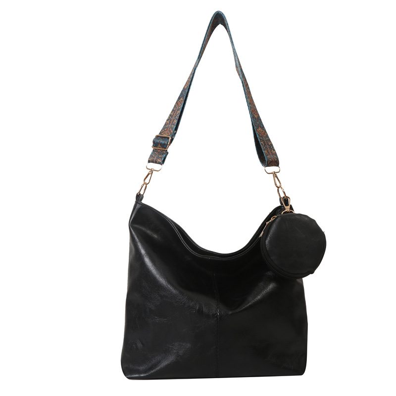 Bohemian Color Block Strap Crossbody Bag view 7