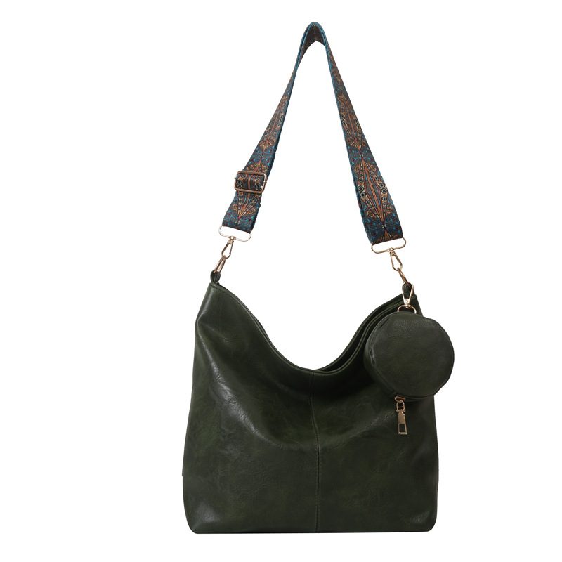 Bohemian Color Block Strap Crossbody Bag view 8