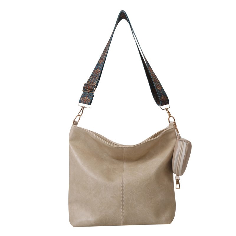 Bohemian Color Block Strap Crossbody Bag view 9